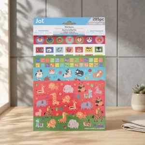 Customized Logo Vinyl Stickers Kids Sticker Book Customizable Fun Animal Waterproof Stickers