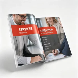 Customized Magazine Catalog Brochure Booklet Printing