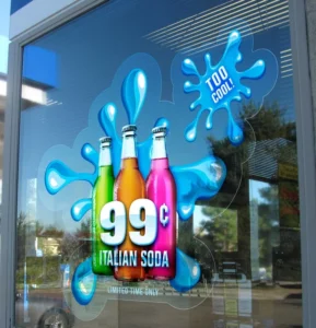 Customized Multiple Designs Durable Removable PVC Static Decal Sticker for Window Decoration