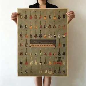 Customized Offset Printing Coated Fade-Resistant Poster for Wall Art Display