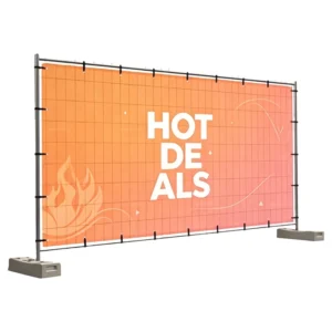 Customized Outdoor Waterproof Eco-Friendly Retractable Reusable Vinyl Polyester Banner Thermal Transfer Printed Hanging Logo