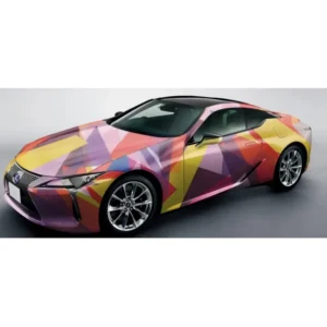 Customized Painted Color High Polymeric PVC Car Stickers and Vinyl Wrap Films