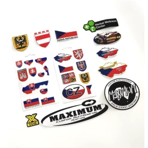 Customized Paper Cartoon Stickers UV Printed Durable Eco-Friendly
