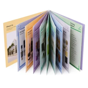 Customized Perfect-Bound Hardcover Booklet Magazine Catalog Cardboard Digital Printing