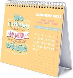 Customized Personal Calendar CMYK Full-Color 365-Day Desk Advent Calendar