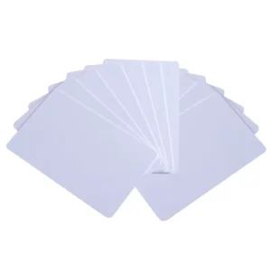 Customized Plain Laminated Plastic White PVC Cards Inkjet Blank Card