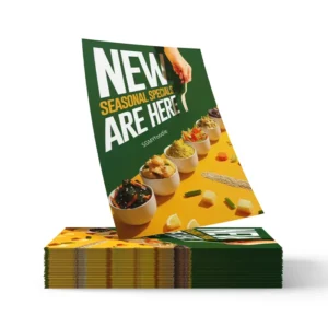 Customized Poster Flyer Offset Printing on Art Paper Coated Paper Duplex Board with Custom Logo