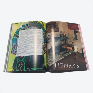Customized Print Hard and Softcover Story Publishing Booklet Magazine Brochures Catalogue Photo Cook Paper Book Luxury Catalog