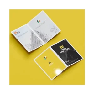 Customized Printed Flyer Trifold Brochure Instruction Manual Advertising Leaflet Takeout Menu Poster Printing Brochure