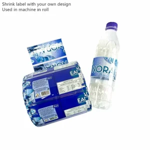 Customized Printed Heat-Sensitive Shrink Labels for Beverage Bottles, Plastic and Glass Bottles
