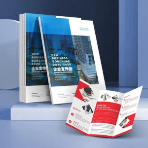 Customized Printed Scent Digital Printing Brochure Catalogue Magazine Printing Booklet Cardboard