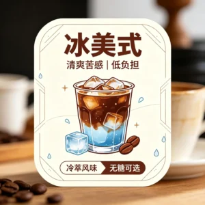 Customized Printed Waterproof Paper Food Label Stickers for Bread Snacks Candies Juices and Beverages