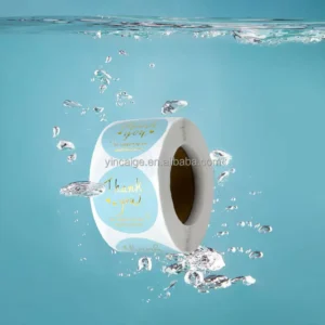 Customized Printing Holographic Eco Friendly Vinyl Promotional Stickers Waterproof Permanent Adhesive Glossy Matte