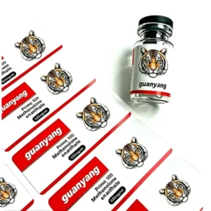 Customized Printing Oil Proof Adhesive Waterproof Vinyl Stickers 10ml Vial Labels for Pharmaceutical Packaging