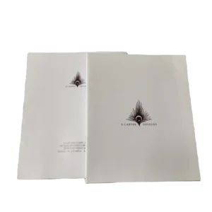 Customized Printing Paper Brochure leaflet folder
