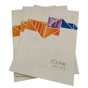 Customized Product Catalog Picture Book Business Brochure with Offset Printing on Durable Cardboard Paper