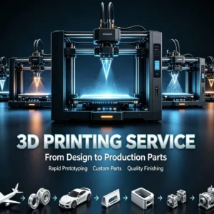 Customized Resin 3D Printing Service for Industrial Products Small Batch SLA