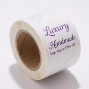 Customized Roll Stickers with Logo Name Image for Personalized Promotion and Grocery Use Custom Sticker Logo Printing