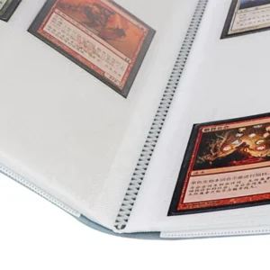 Customized Silk Printing Waterproof Plastic Board Game Scrapbook Photo Album Binder, 360 Pockets, Adhesive
