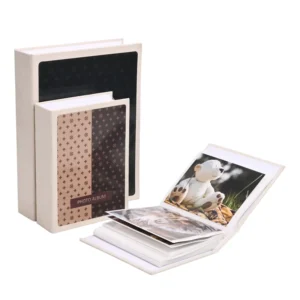 Customized Simple Photo Albums for Kids and Weddings PVC Paper Cover Sizes 2×6, 8×12, 4×6, 5×7, 6×8