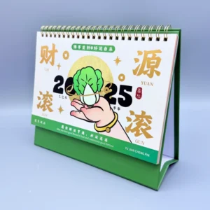 Customized Size Calendar Printing Full Coloring Desk Calendar
