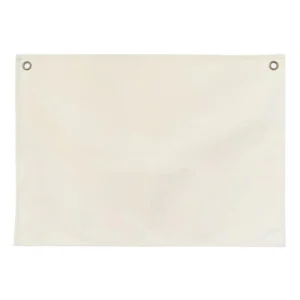 Customized Size DIY Blank Plain Natural Canvas Hang Sign Wall Banner