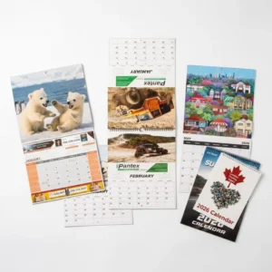 Customized-Size Monthly Desk Calendar for Life Planning