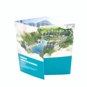 Customized Size Recycled Paper Flyer Offset Printing Brochure