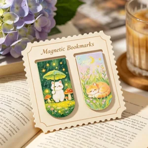 Customized Soft Magnetic Folding Bookmark