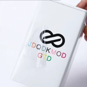 Customized Transfer Printing Stickers Crystal Labels Adhesive Printing Labels Transparent Trademarks Logos Hot Stamping