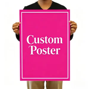 Customized UV-Resistant Outdoor Advertising Poster Wall Stickers with PP Self-Adhesive Film
