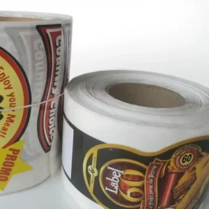 Customized Waterproof Adhesive Paper Food Labels for Cake Bread and Sandwiches