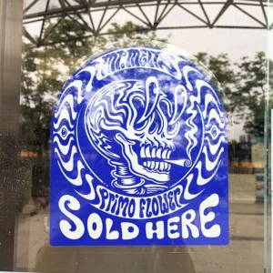 Customized Waterproof Removable No-Glue Static Cling Window Stickers