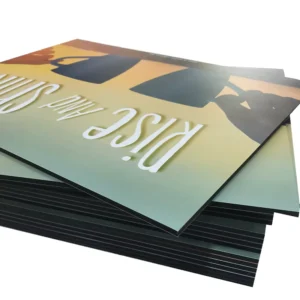 Customized White PVC Foam Board Display UV-Printed Advertising Poster Banner