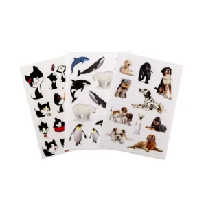 Cute Cartoon Kid Adhesive Decorative Label for Kids’ Craft Use Printed Packaging Labels