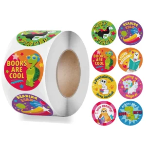 Cute Dinosaur and Unicorn Reward Stickers for Kids