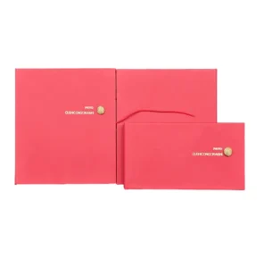 DIY Baby Growth Memory Kit Cloth Linen Hardcover Photo Album Hand Footprint Station PU Keepsake Jars for Cord Hair
