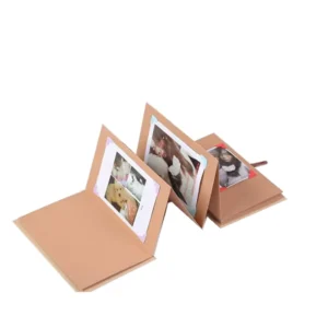 DIY Handmade Paper Photography Album Gift Book with Customizable Pages