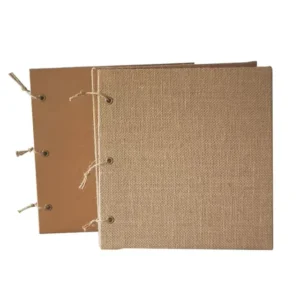 DIY Linen Photo Album Linen Rope Binding 101-200 Photos Wedding Batch Customization