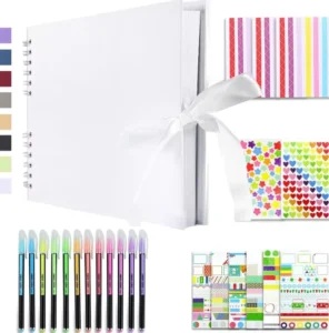 DIY Scrapbook Photo Album Set Hardcover Wedding Picture Book