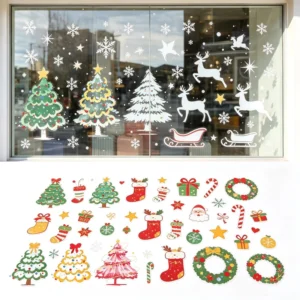 DIY Static Window Stickers, Reusable Custom Glass Privacy Film, Removable Non-Staining Protective Film, Digital Printing