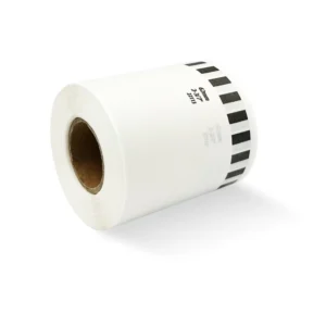 DK-22113 62mm X 15.24m Clear Continuous Film Label Roll Unit Pack (Black on Clear)