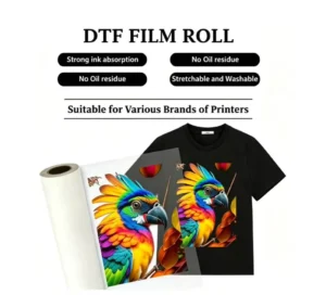 DTF Film for DTF Printer Direct to Film Roll for T-Shirts Hats and Bags Oeko-Tex Certified