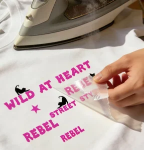 DTF Full Color Heat Transfers HD Custom PET Stickers for All Garments Waterproof Stretch-Proof Colorfast
