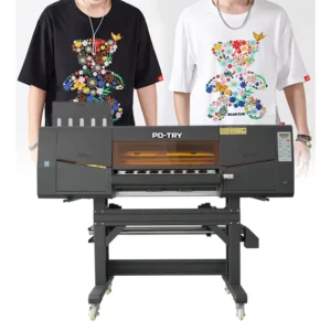 DTF Heat Sublimation T-Shirt Digital Fabric Printing Machine Pigment Ink PET Transfer Film Printer
