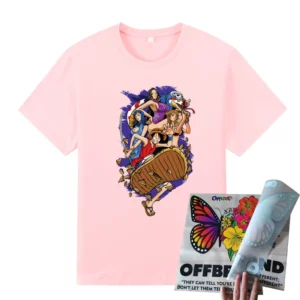 DTF Heat Transfer Paper, Custom Eco-Friendly Glossy Print for Garment T-Shirts