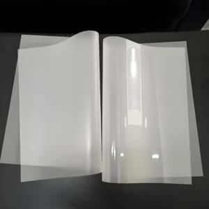 DTF Instant-Peel Single- or Double-Sided Coated PET Film Roll for Garment Heat Transfer