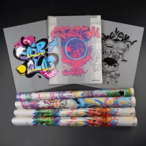 DTF PET Heat Transfer Film for Digital Logo Printing on Clothing and T-Shirts