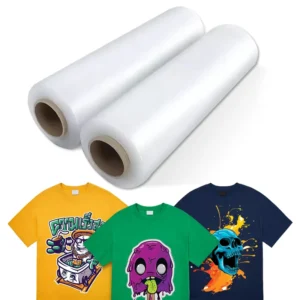 DTF Printing Film 60cm Roll 30cm 33cm Hot Peel PET Film for PHT50 TxF150-75 TxF300-75 DTF Printers