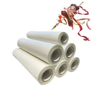 DTF Thermal Release Film Customized Width 75um Single or Double-Sided Cold Thermal Transfer Film for Clothing